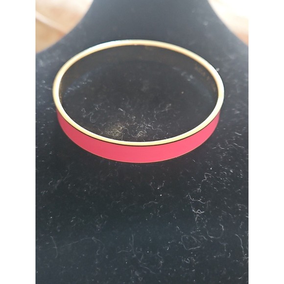 KATE SPADE Designer New York “Tickled Pink” Bangle Bracelet - Picture 4 of 5
